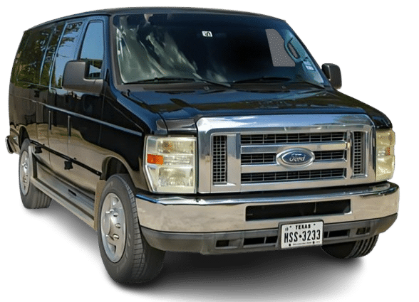 Economy van from C&S Executive Transportation, seating capacity up to 8, ideal for group airport transport in Greater Houston.