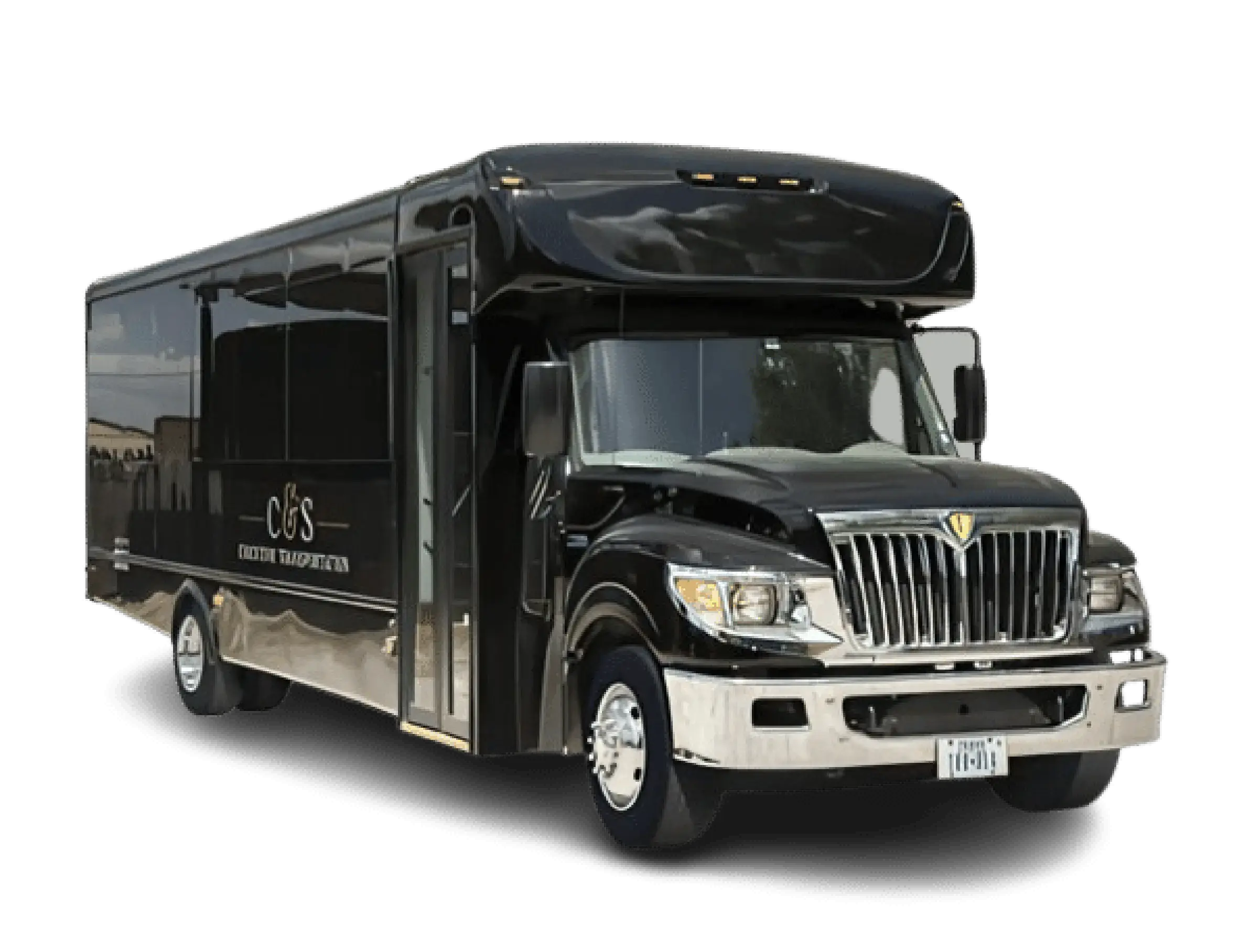 32-person luxury bus providing premium group transportation by C&S Executive