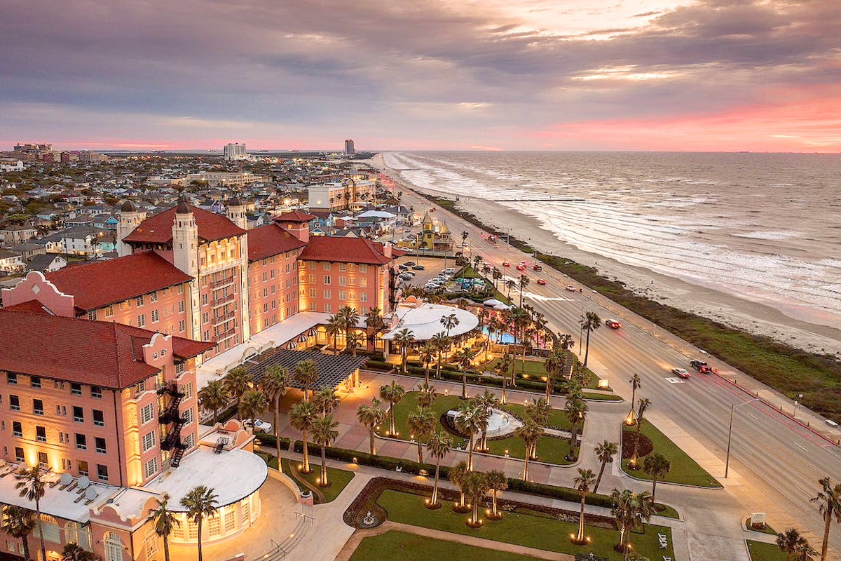 Visit to Galveston, Texas with luxury transportation provided by C&S Executive