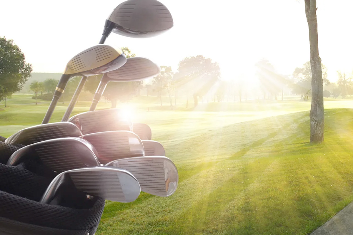 Woodlands Golf course visit with luxury transportation provided by C&S Executive