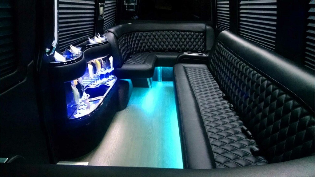 Luxury Sprinter limo providing premium group and executive transportation by C&S Executive