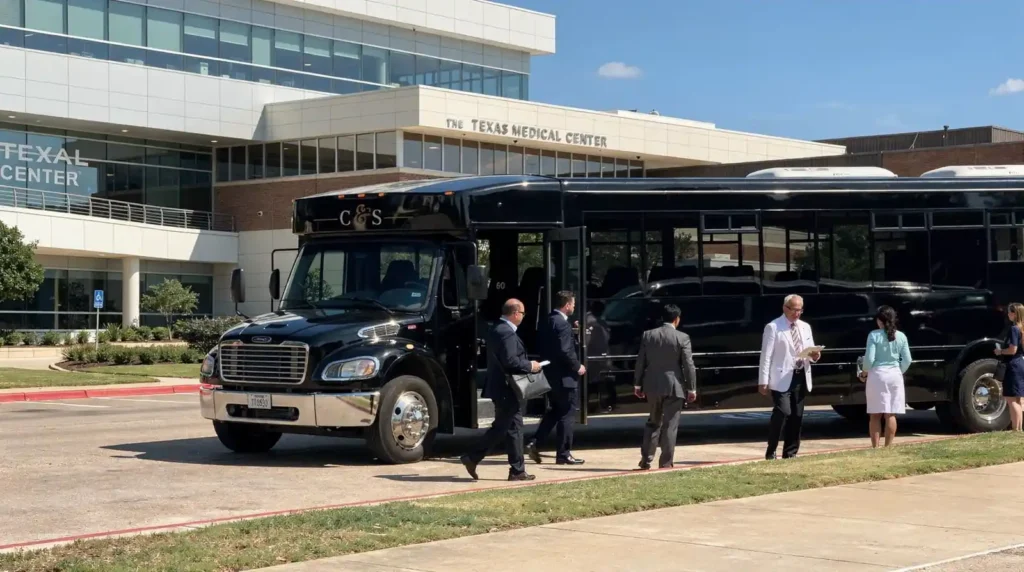 Texas Medical Center transportation should be discreet and punctual to support patients and medical professionals